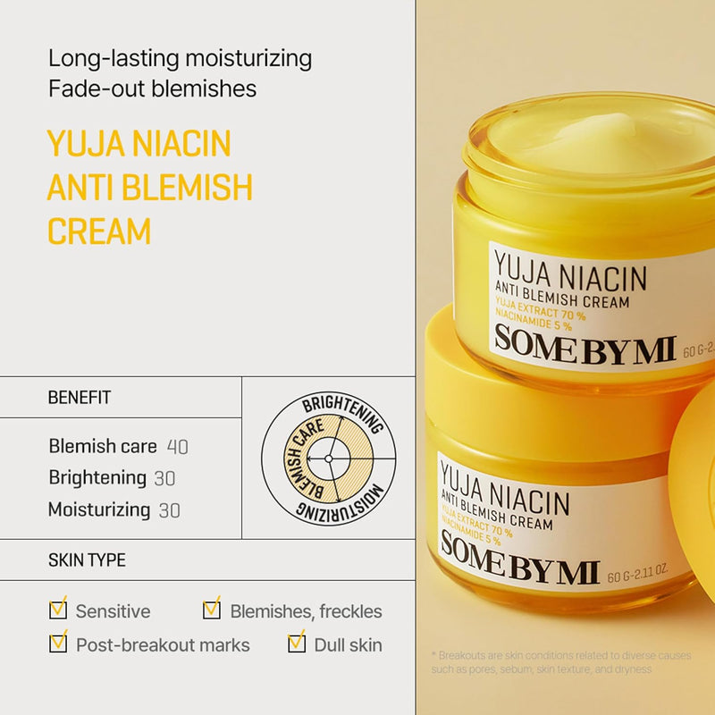 SOME BY MI Yuja Niacin Anti Blemish Cream