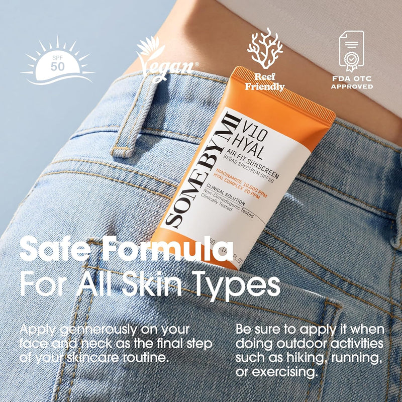 SOME BY MI V10 Hyal Air Fit Sunscreen SPF 50