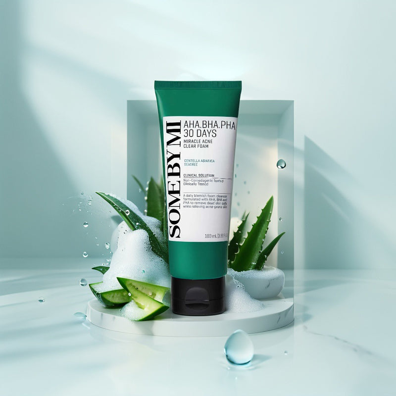SOME BY MI AHA BHA PHA 30 Days Miracle Acne Clear Foam