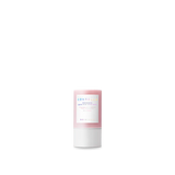 Skincare product with pink and white packaging on a white background